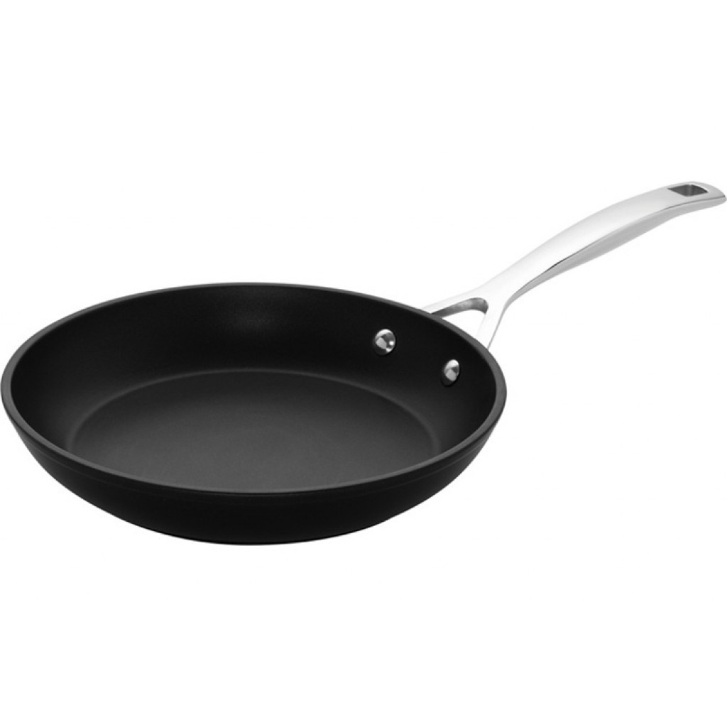 Forged aluminum fry pan