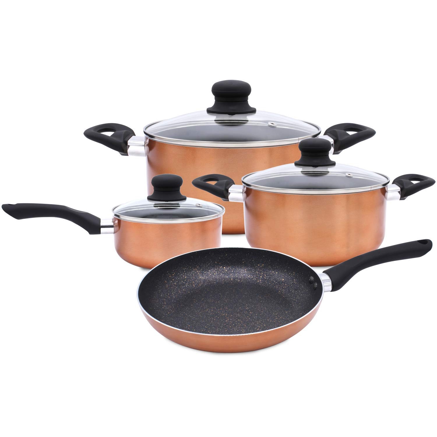 Pressed aluminum cookware