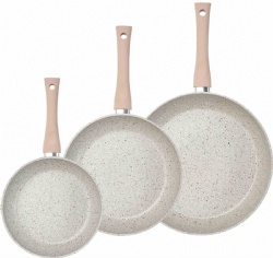 Forged aluminum fry pan